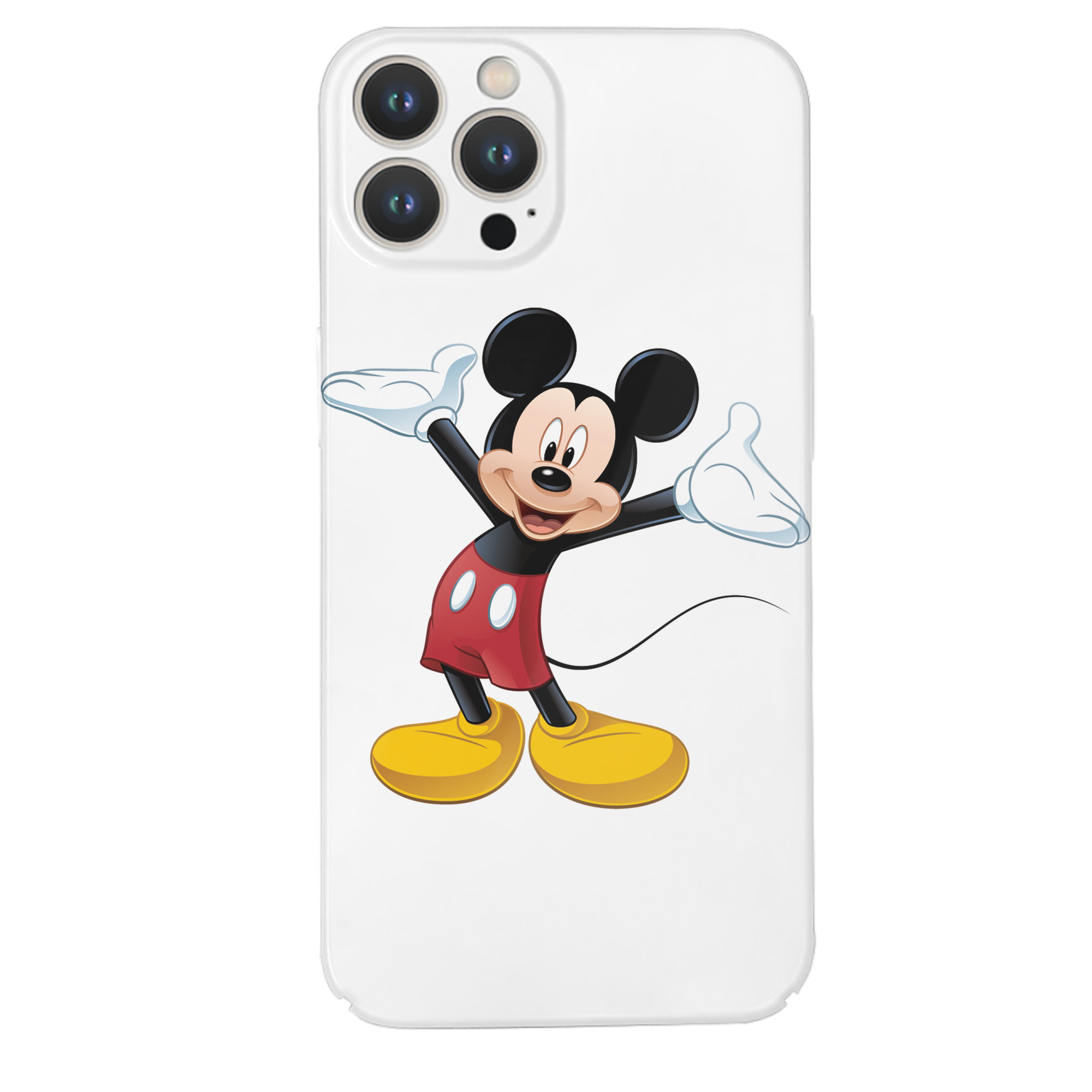 （画像用） ミッキーマウス Mickey Mouse 【iPhone 14シリーズ対応】ハードケース